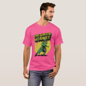Het groene hornet meisje t-shirt (Voorkant volledig)