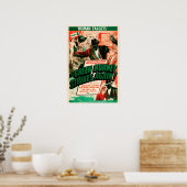 HET GROENE HORNET STRIKT WEER! Hollywood Film Ad Poster (Keuken)