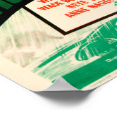 HET GROENE HORNET STRIKT WEER! Hollywood Film Ad Poster (Hoek)
