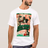HET GROENE HORNET STRIKT WEER! Hollywood Film Ad  T-shirt (Voorkant)