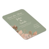 Het Groene Magnet van de begroting sparen de Datum Magneet (Rechterzijde)