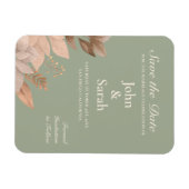 Het Groene Magnet van de begroting sparen de Datum Magneet (Horizontaal)