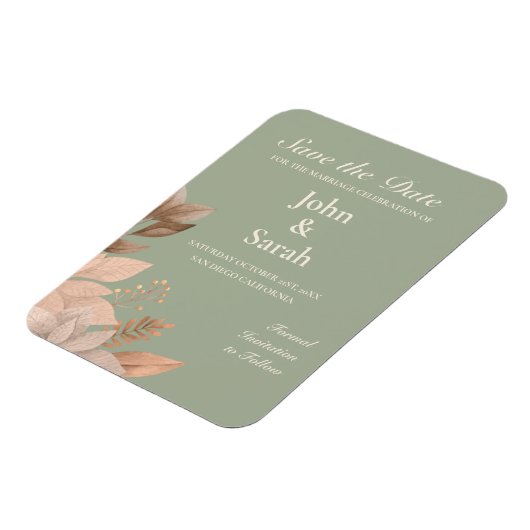 Het Groene Magnet van de begroting sparen de Datum Magneet (Linkerzijde)