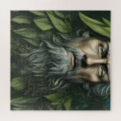 Het Groene Man Folklore Deite Legpuzzel (Horizontaal)