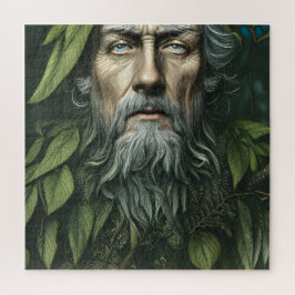 Het Groene Man Folklore Deite Legpuzzel