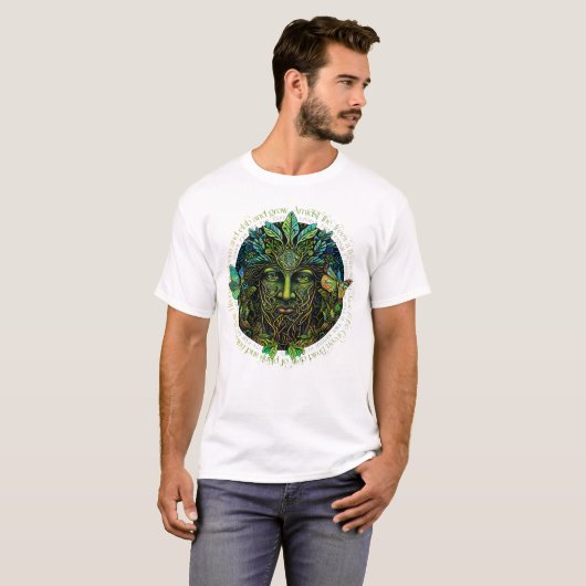 Het Groene Man, Jack in het Groene Ontwerp T-shirt (Voorkant volledig)