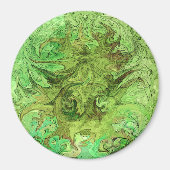 Het Groene Man..... Magneet (Voorkant)