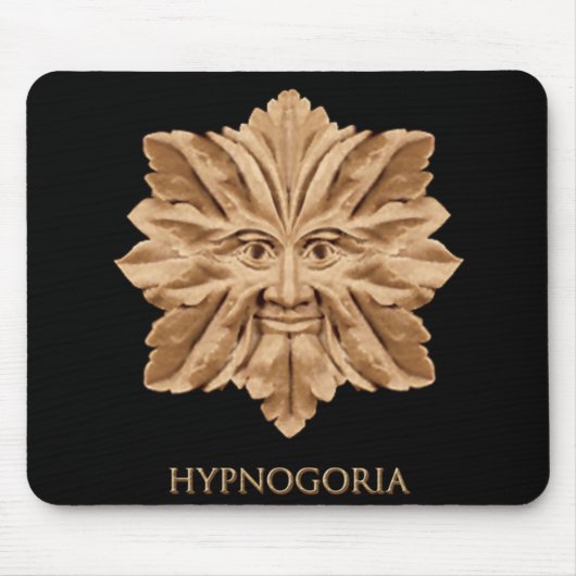 Het groene Man Mousepad Muismat (Voorkant)