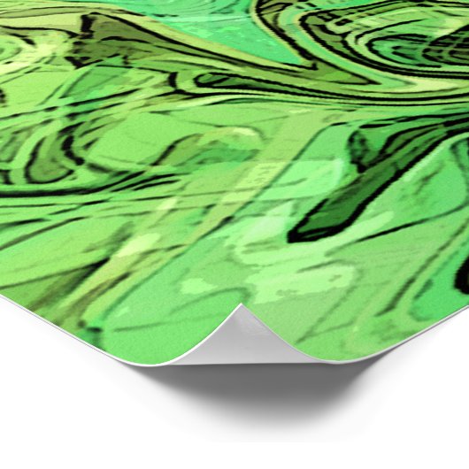 Het Groene Man..... Poster (Hoek)