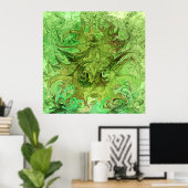 Het Groene Man..... Poster (Thuiskantoor)