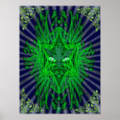 het groene man poster (Voorkant)