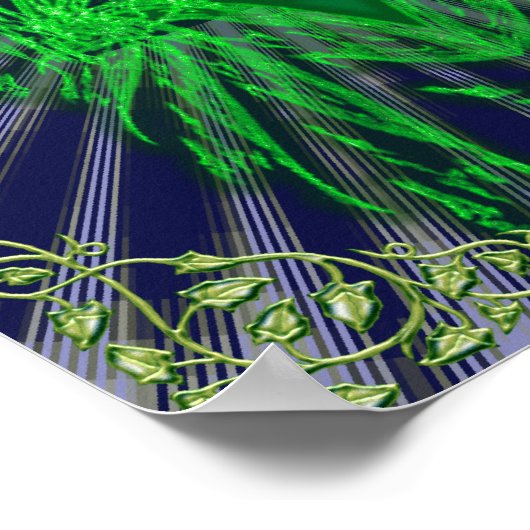 het groene man poster (Hoek)