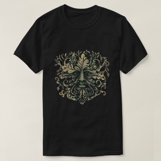 Het groene Man TShirt (Design voorkant)