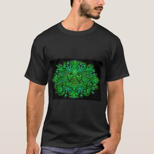 Het groene Man voor 2017 T-shirt (Voorkant)