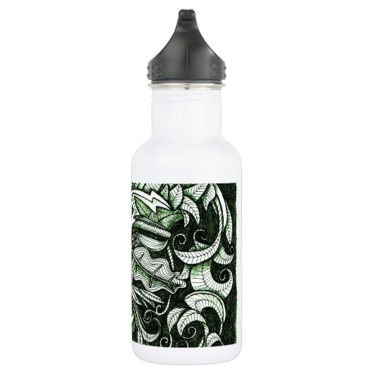 Het groene Man Waterfles (Rechts)