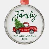 Het Groene Manuscript van de Borstel van de famili Metalen Ornament (Voorkant)