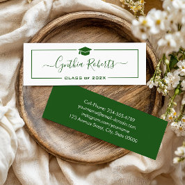 Het Groene Manuscript van de kalligrafie Afstudere Mini Visitekaartje