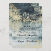 Het groene meer van het water en het goudmatige sc kaart