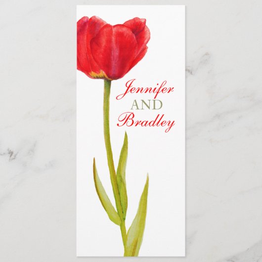 Het groene menu van het diner voor de ontvangst va (Voorkant)