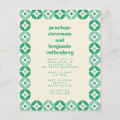 Het Groene Middelmatige Geometrische Kathodehuweli (Voorkant)