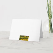 Het groene Ornament dankt u kaardt Bedankkaart (Achterkant)