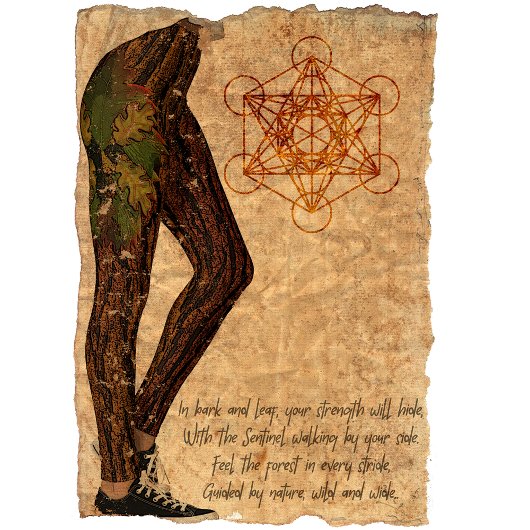 Het groene Sentinel Man Leggings