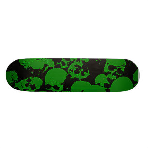 Het groene Skateboard van de Schedel