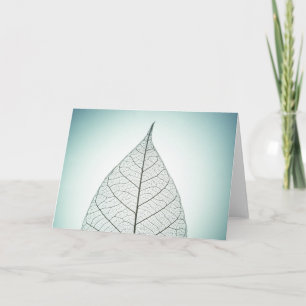 Het groene Skelet van het Blad Kaart
