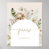 Het groene strand van Boho Favors nemen er een Poster (Voorkant)