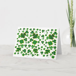 Het groene Wenskaart Feestdagen Kaart