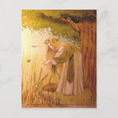 'Het groene 'WItch'-briefkaart Briefkaart (Voorkant)