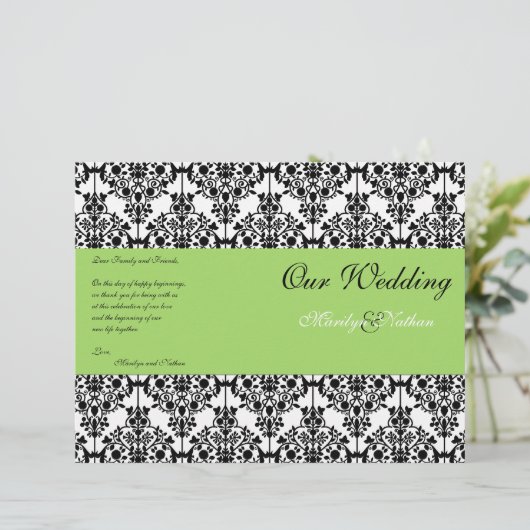 Het Groene, Zwarte, en Witte Programma van de Wedd (Staand voorkant)