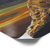 Het groeten van de Dag - hoorntjespringen Perfect Poster (Hoek)