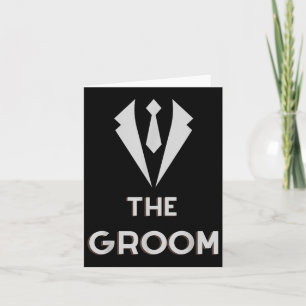 Het Groom Squat Bachelor Supplies Weddenschap Kaart