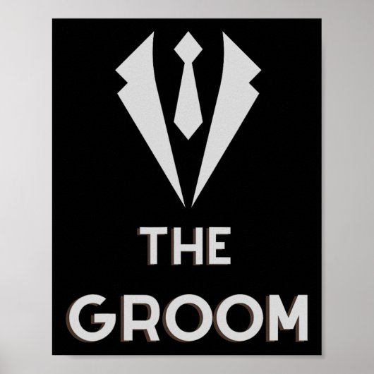 Het Groom Squat Bachelor Supplies Weddenschap Poster (Voorkant)