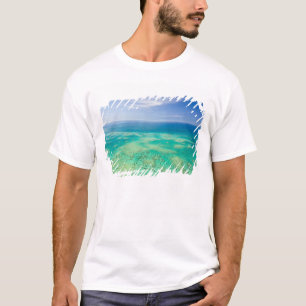 Het Groot Barrièrerif, luchtfoto van Green 2 T-shirt