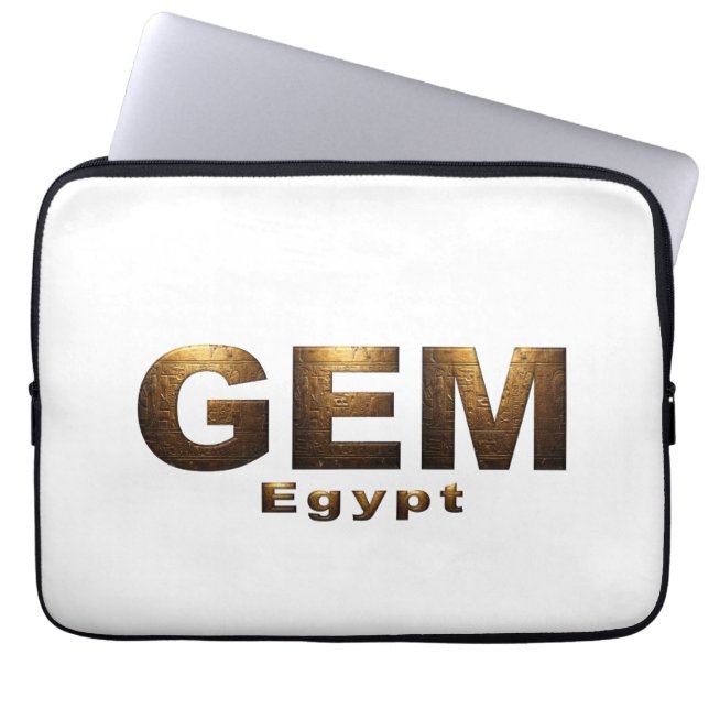 Het Groot Egyptisch Museum Laptop Sleeve (Voorkant)