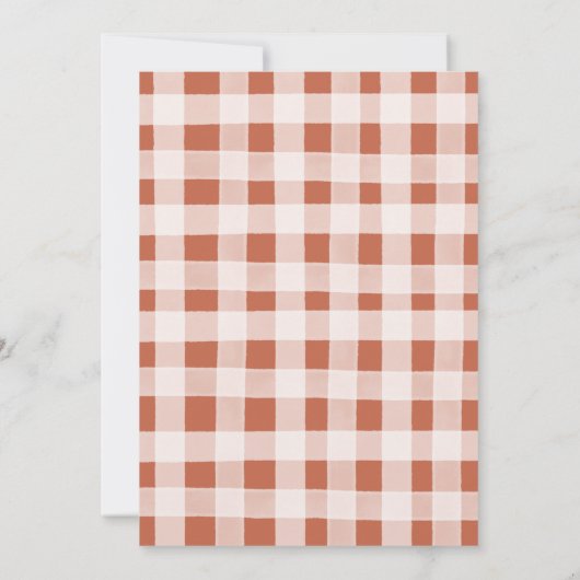 Het grootste avonturenbos Baby shower Kaart (Achterkant)