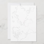 Het grootste avontuur Hot Air Ballon Sage Green Kaart (Achterkant)