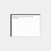 Het grootste avontuur Live Life of Your Dreams cit Post-it® Notes (Voorkant)