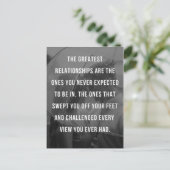 Het grootste citaat van Relaties Briefkaart (Staand voorkant)