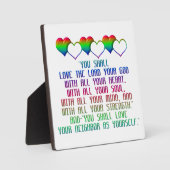 Het grootste gebod fotoplaat (Voorkant)