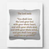 Het grootste gebod fotoplaat (Voorkant)