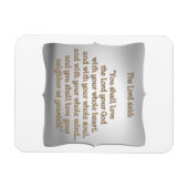 Het grootste gebod magneet (Horizontaal)