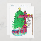 Het Grootste Geschenk Aller Tijden Feestdagenkaart (Voorkant / Achterkant)