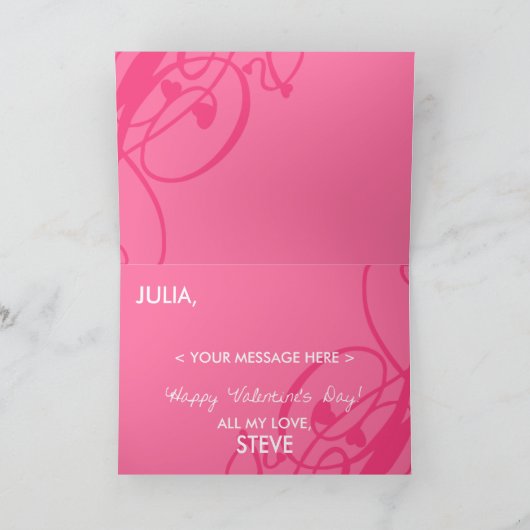 Het grootste geschenk | Foto Valentijnsdag Kaart (Binnen)