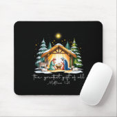 Het Grootste Geschenk Voor Alle Kerststal Jezus Muismat (Met muis)