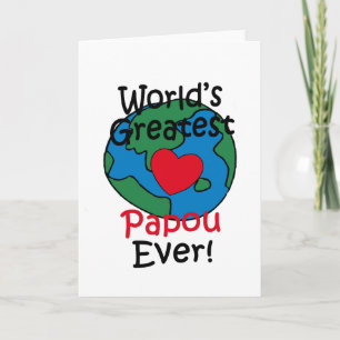 Het Grootste Hart Papou van de wereld Kaart