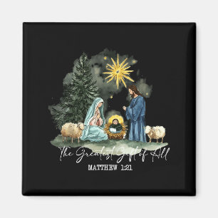 Het Grootste Kado Van Kerstmis Kerst Nativiteit B Magneet
