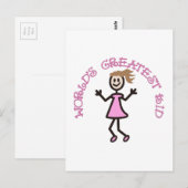 Het grootste Kind ter wereld Briefkaart (Voorkant / Achterkant)